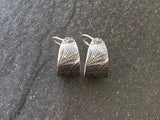 Silver Hoop Earrings | Handmade Hoop Earrings | Nimala Designs