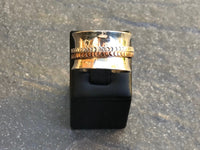 Sterling Silver Spinner Ring (Size 9.25 or S)