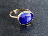 Lapis Lazuli Ring | Gold Lapis Lazuli Ring | Nimala Designs