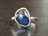 Labradorite Silver Ring | Labradorite Stone Ring | Nimala Designs