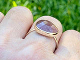 Strawberry Quartz Ring | Quartz Gemstone Ring | Nimala Designs