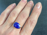Lapis Lazuli Ring | Gold Lapis Lazuli Ring | Nimala Designs