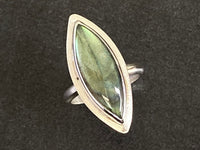 Handcrafted Sterling Silver & Labradorite Statement Ring